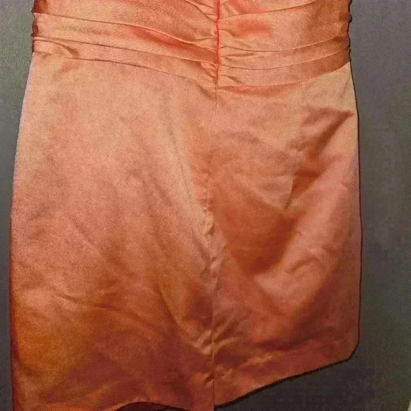 Davids Bridal Womans One Shoulder Dress Size 10 - Picture 5 of 13